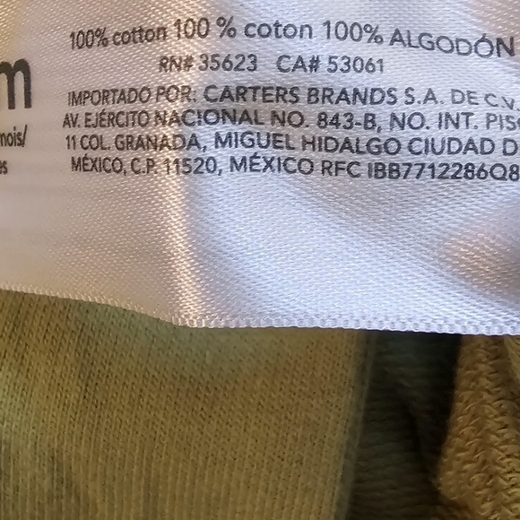 Carter's 9-12 Month's Girls Bodysuit and Jacket - Picture 7 of 11